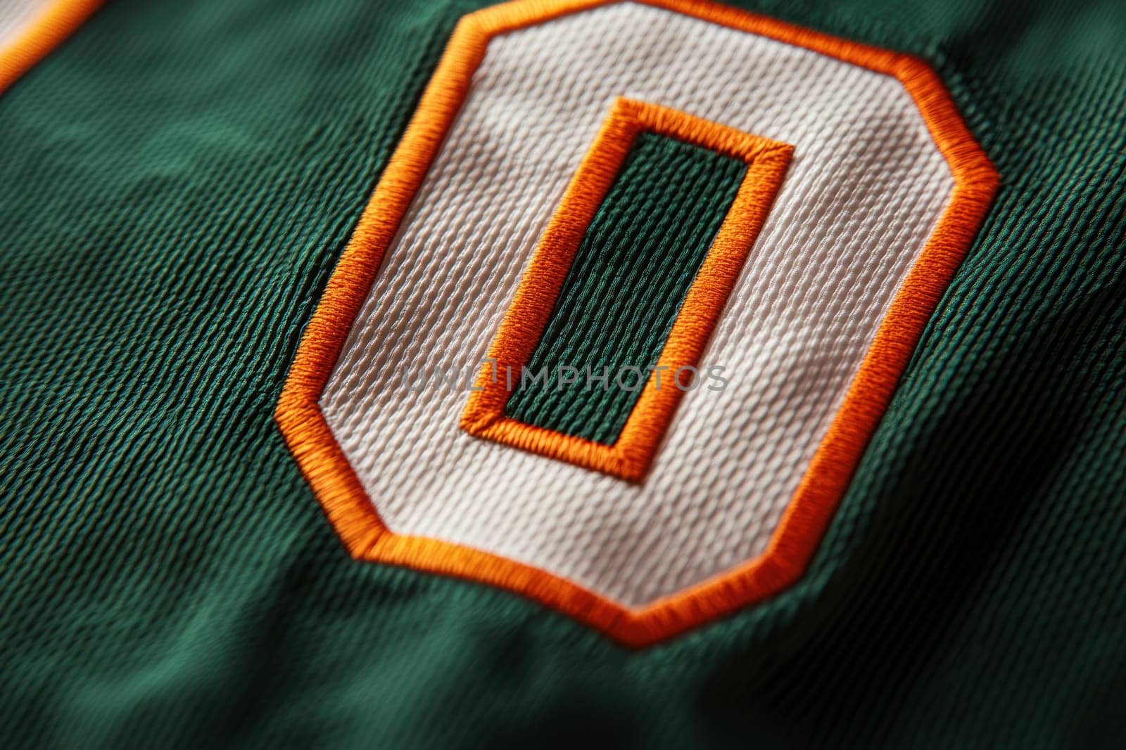 Detailed imagery of a basketball jersey displaying the number 21, emphasizing vibrant colors, material texture, and fine stitching. the close-up focus against a neutral background enhances the design, making it ideal for sports-related projects.