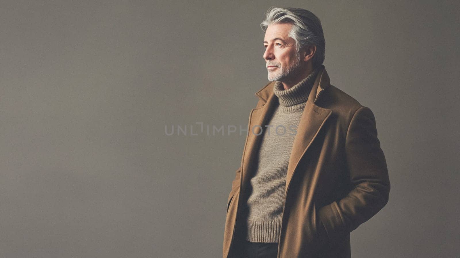 Handsome English man model dressed up smart casual fashion style, exuding refined masculinity and timeless elegance idea
