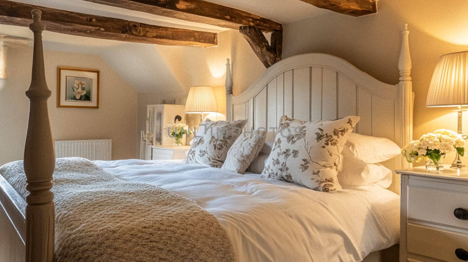 Country cottage decor, Cotswolds style interior design, furniture and home decor in elegant English country house style idea