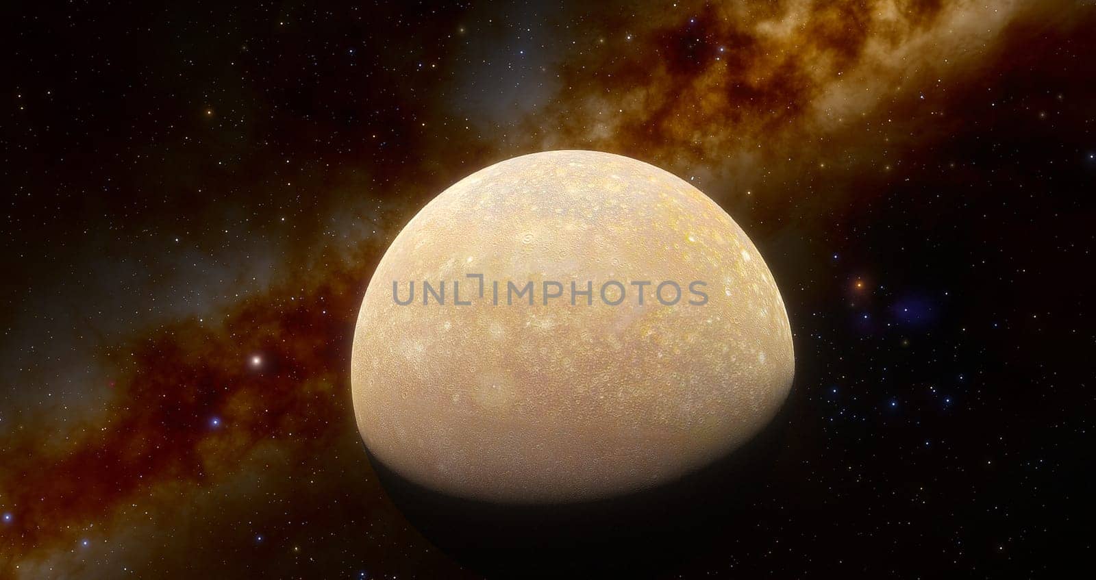 Callisto Jupiter Moon by Catmando