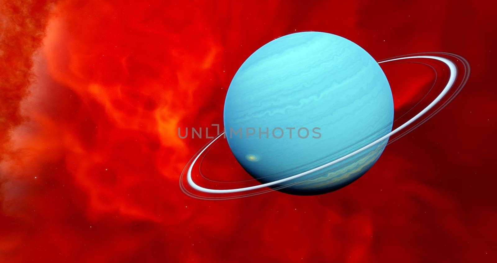 Planet Superneptune in Flame Nebula by Catmando