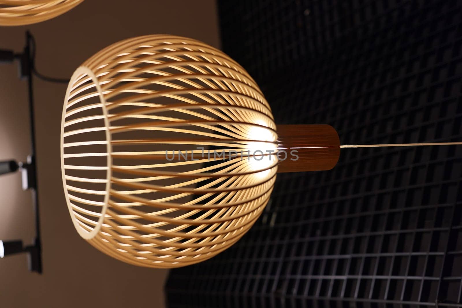 A beautifully crafted woven pendant light that will add charm and character to any space with its unique design