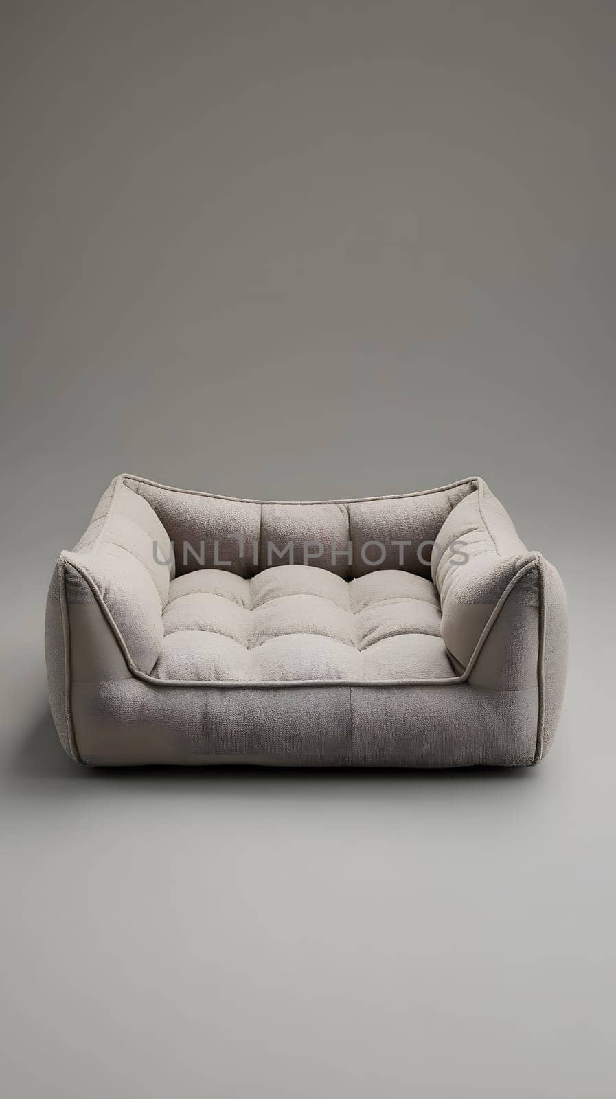 A plush, modern pet bed designed for comfort and style.