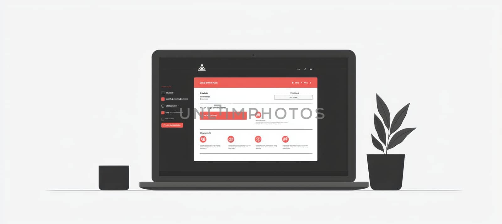 A sleek corporate quiz platform design featuring a leaderboard and team scores, showcased on a modern laptop screen. the interface highlights streamlined branding elements with graphs and charts, enhancing visual appeal and functionality.