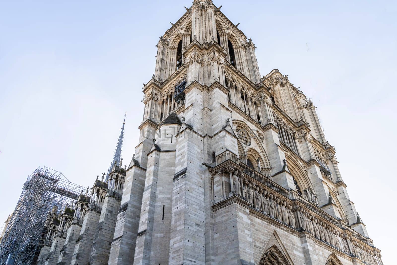 Notre Dame de Paris Cathedral, Catholic Church in Paris, France. High quality photo