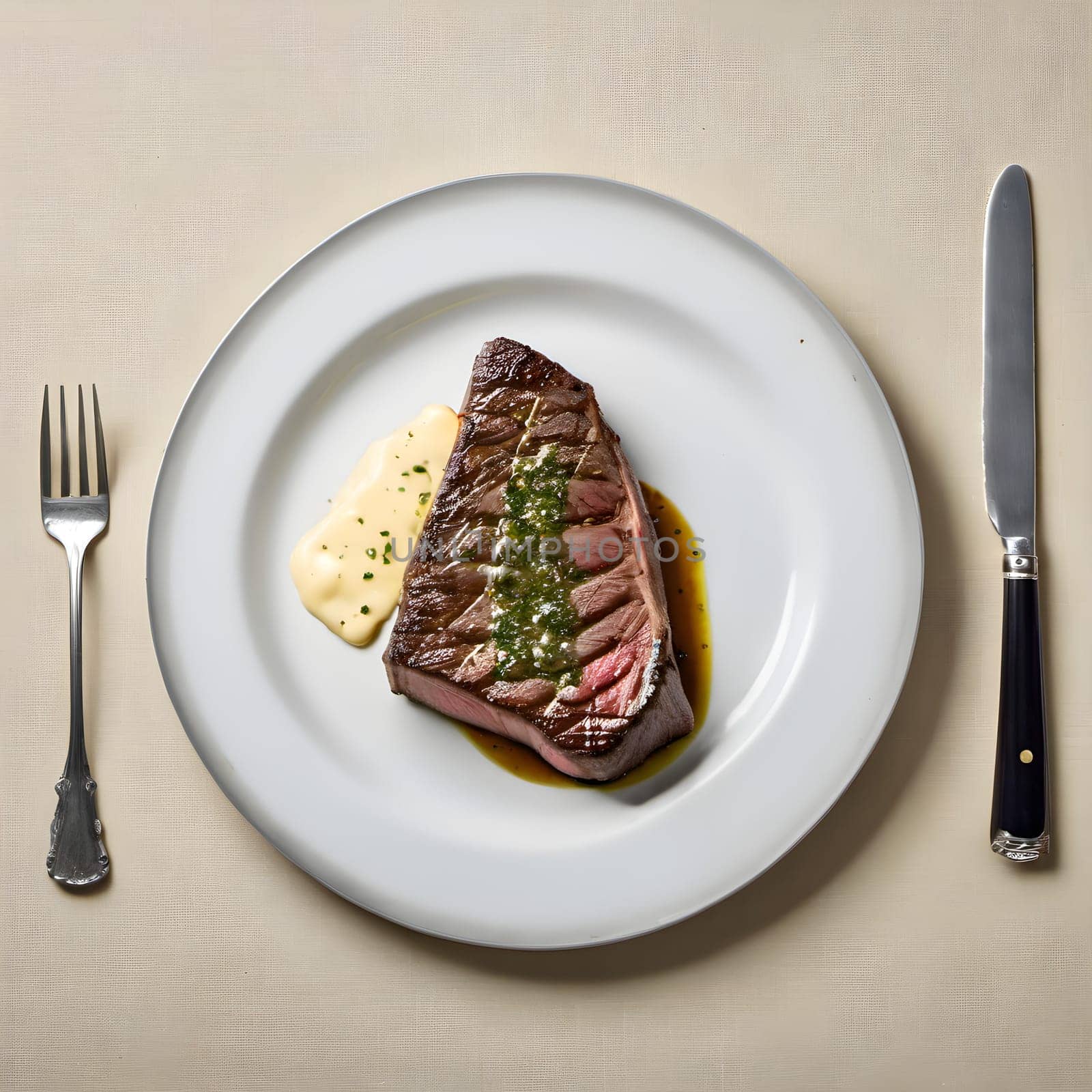 Decadent Delight: Juicy Porterhouse with Bone Marrow Butter Topping