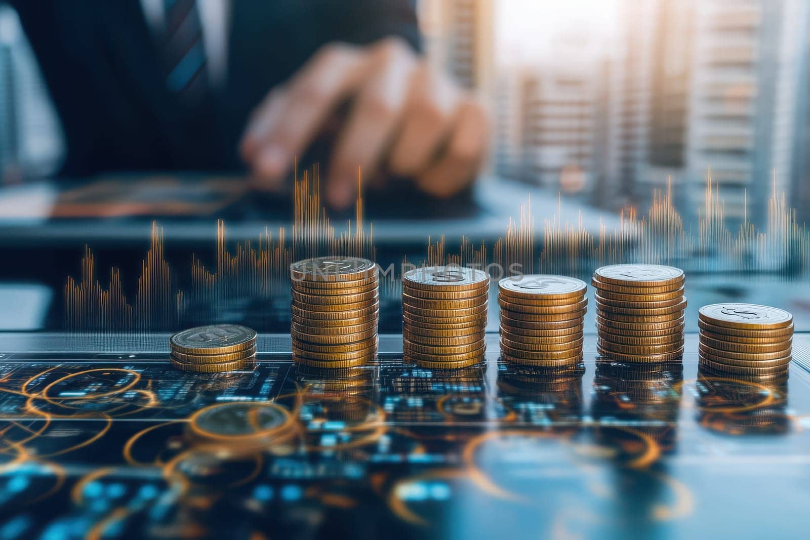 Explore the concept of long-term value creation in technology-driven business environments, highlighting financial growth, strategic planning, and market trends.