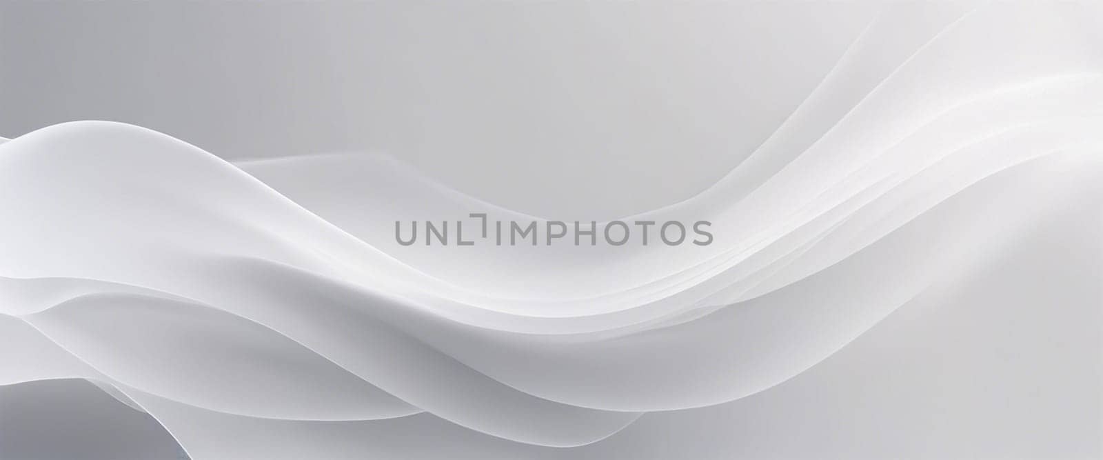Abstract grey and white gradient background - Generative AI
