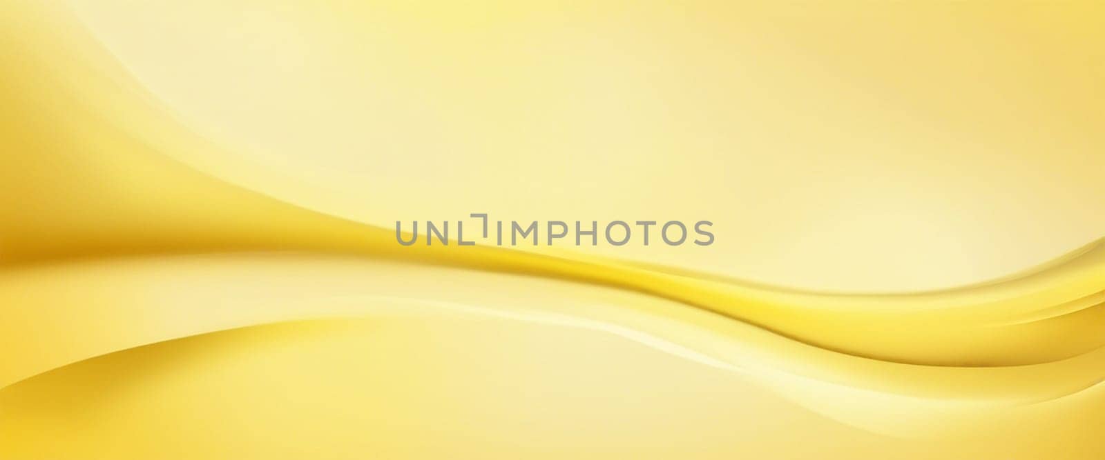 Beautiful abstract yellow gradient background - Generative AI