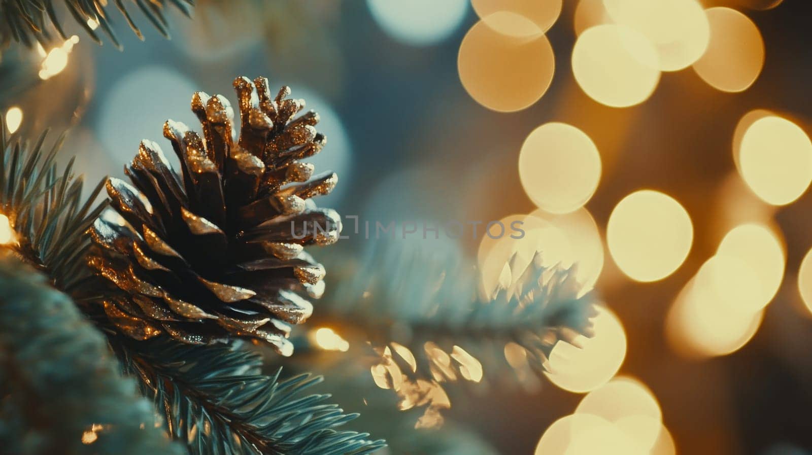 Beautiful Christmas Background, Generative AI, holidays