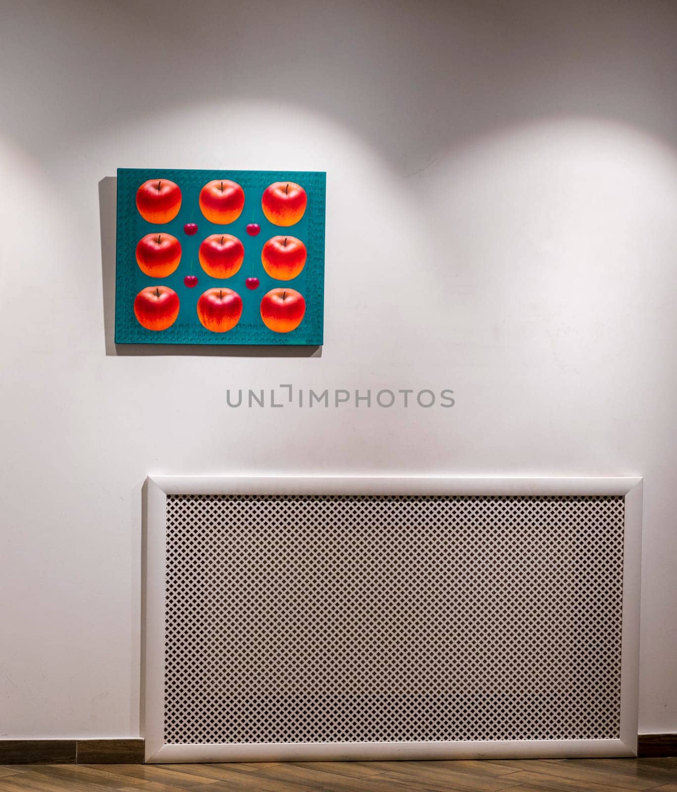12.12.2024 - Minsk, Belarus -Art works on the display of the exhibition