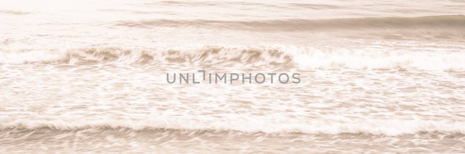 Real photo sea water waves, abstract background, nature power, pale light grey brown matte more tone in stock.