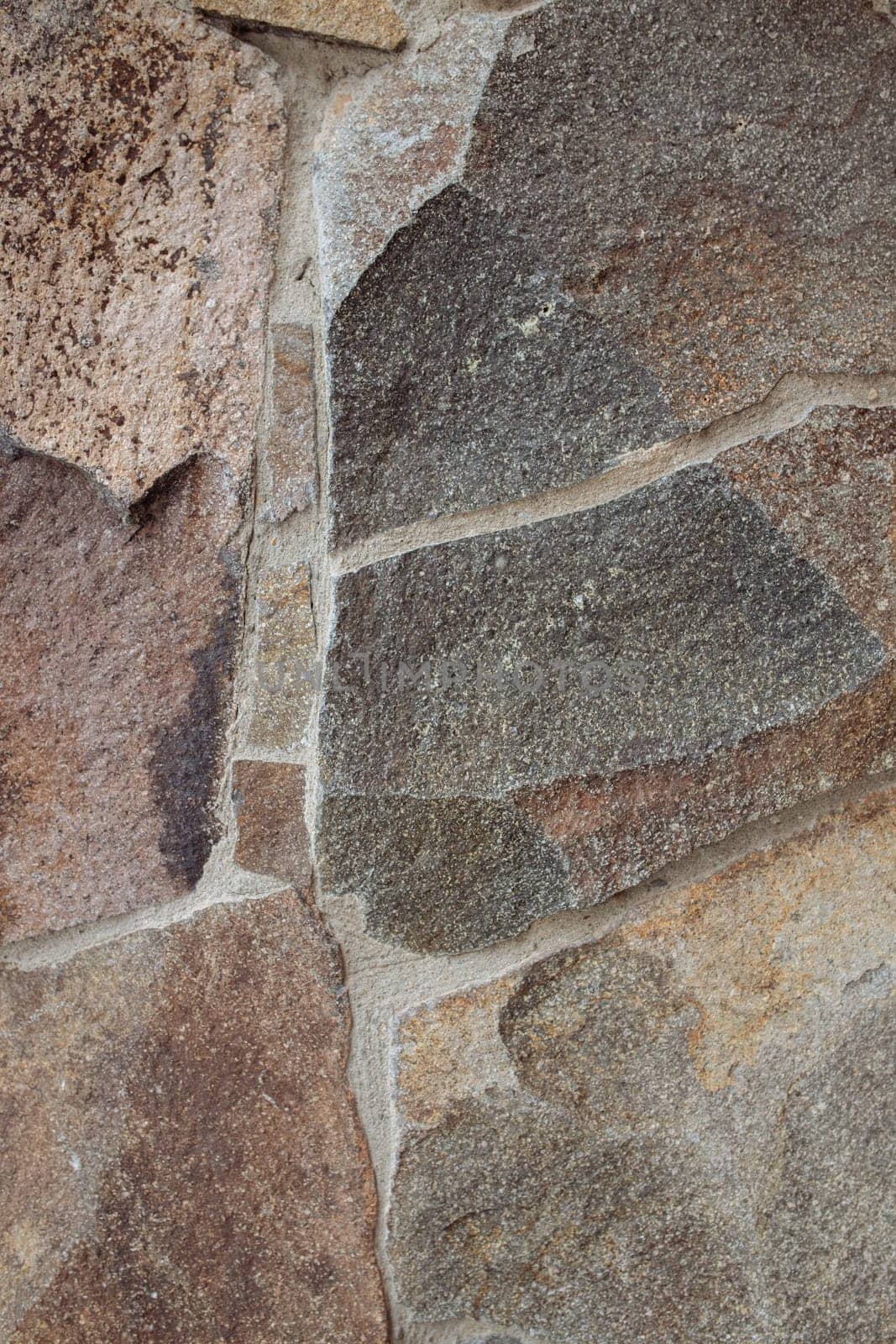 stone pavement with abstract pattern.