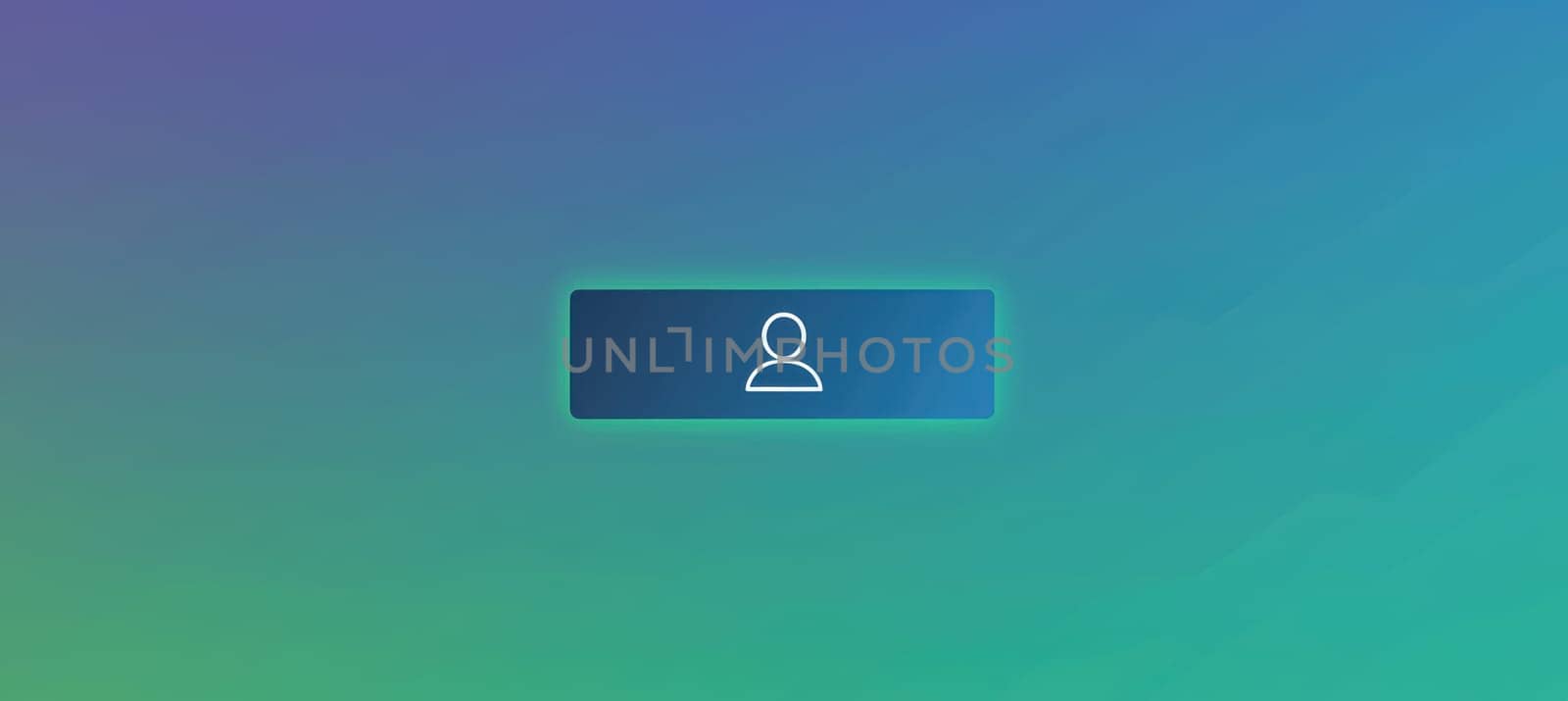 Vibrant email signature template for tech entrepreneurs featuring a sleek gradient background in blue and green hues, a rectangular profile picture with a contemporary border and bold sans serif typography, ideal for professional branding.