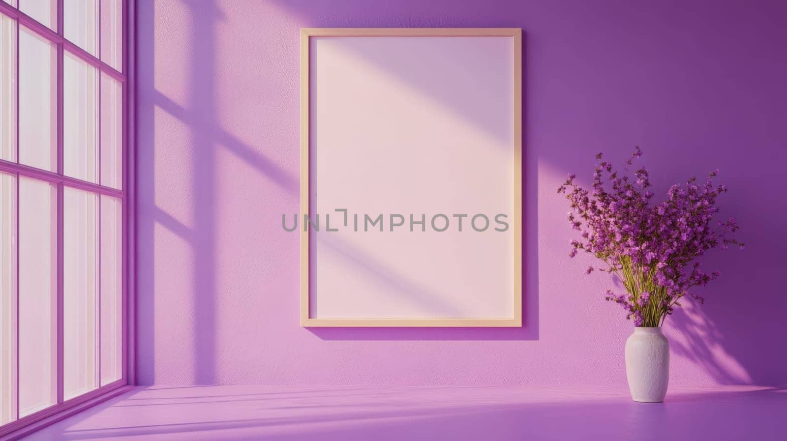 Wall Poster Mockup For Your Designs