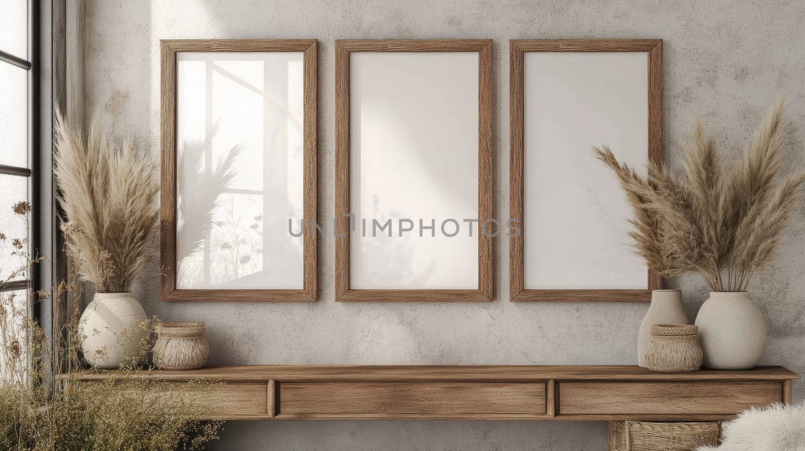 Boho Frame Mockup For Your Designs