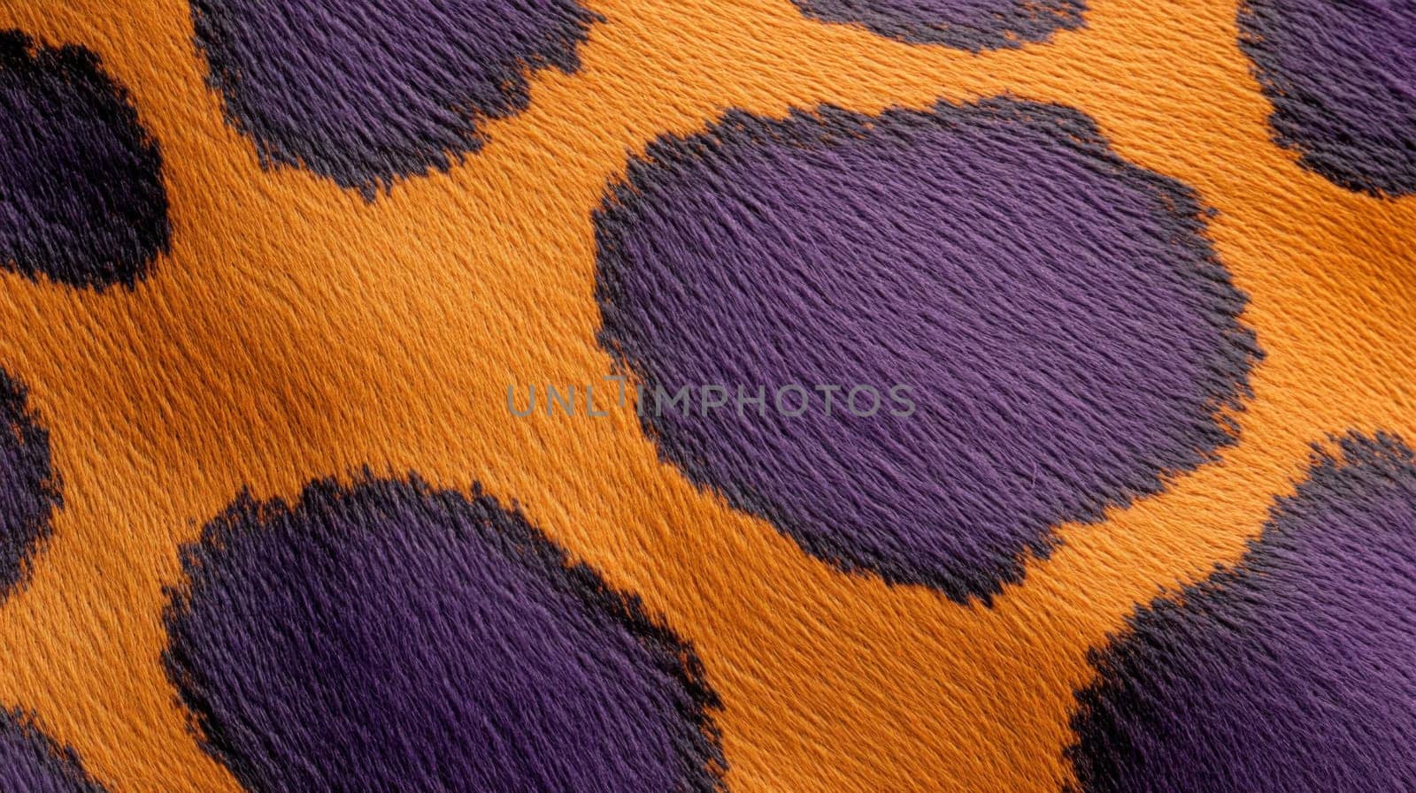 animal skin in orange and blue colors texture
