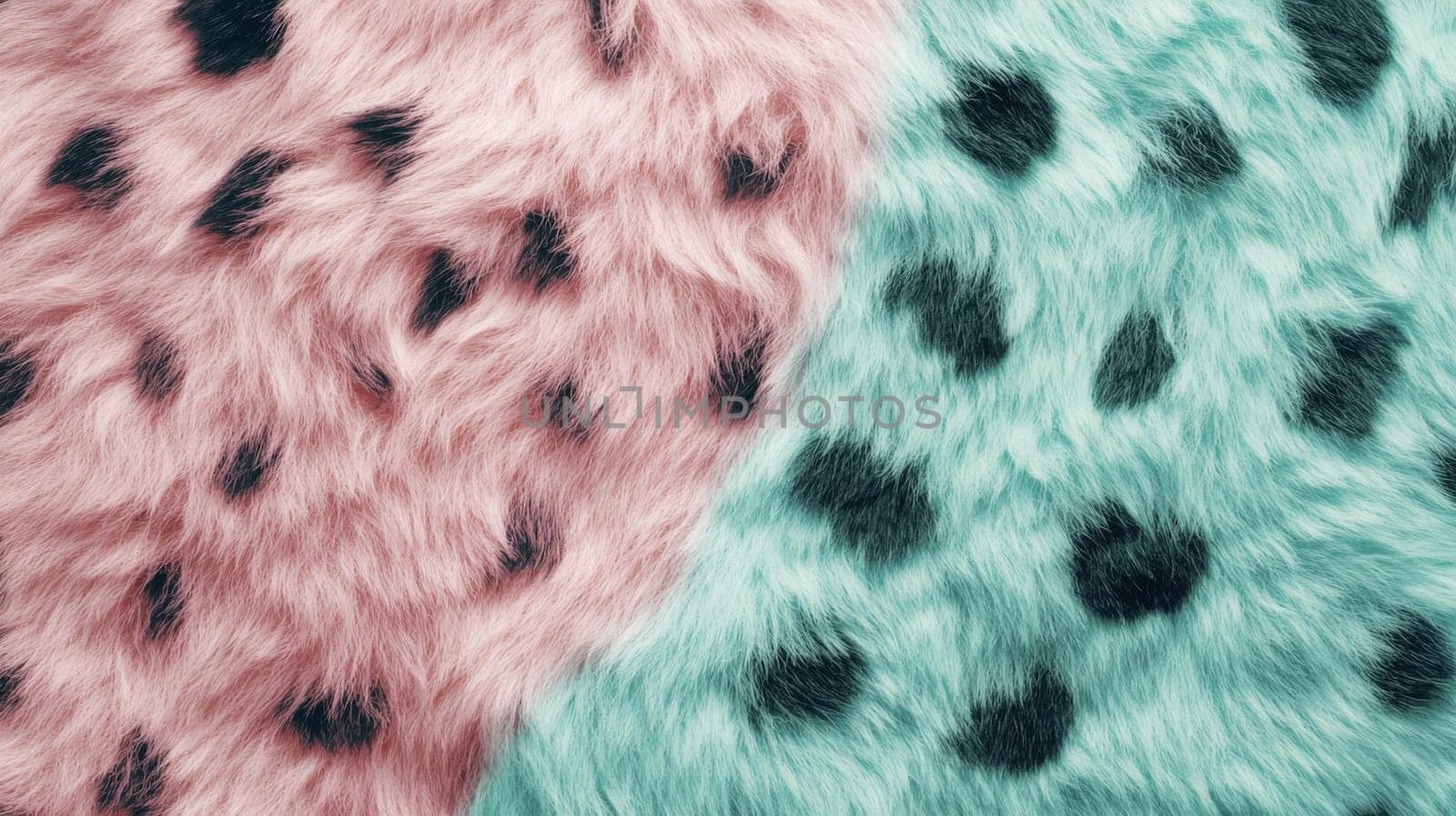 Animal skin in mint and pink colors texture