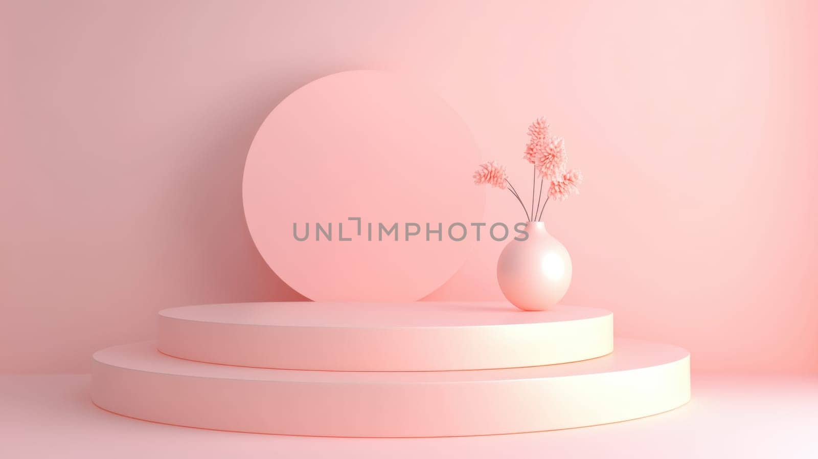Branding Presentation Mockup in Pastel Colors