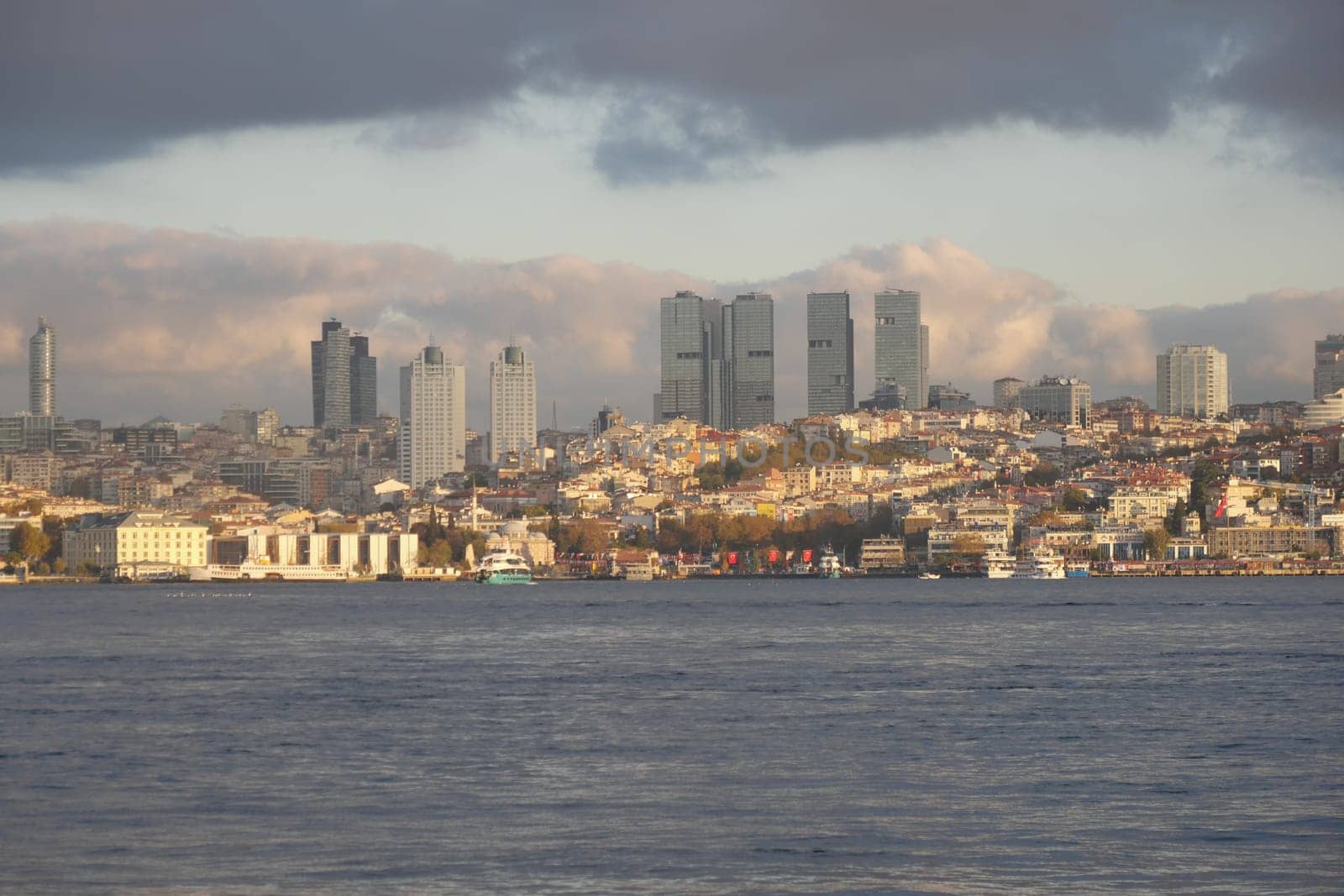 A beautiful view of Istanbuls skyline reflecting its rich history and modernity