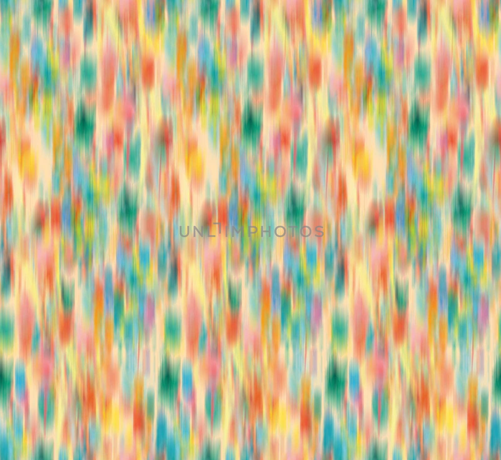 Abstract blurred floral seamless pattern. Bleeding meadow spring flowers. Watercolor paints texture. Trendy botanical design.