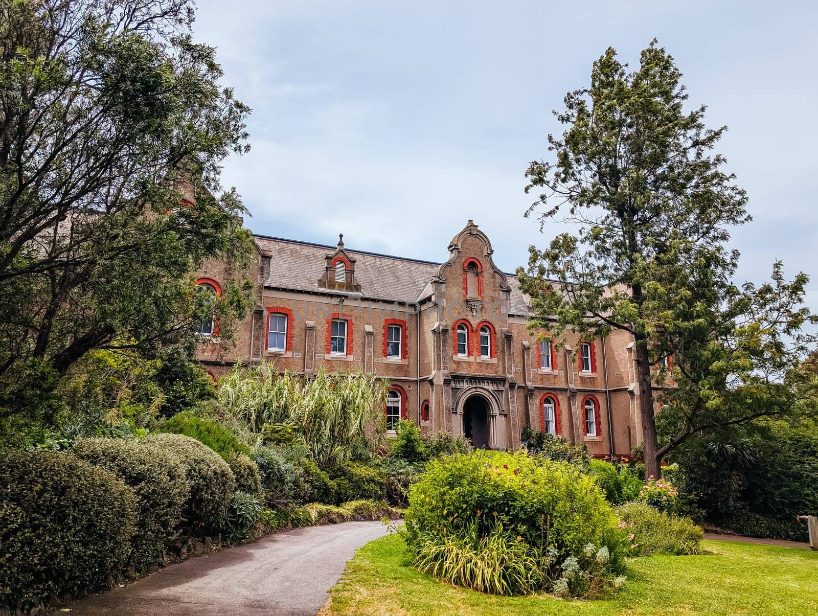 MELBOURNE, AUSTRALIA - DECEMBER 26 2024: Abbotsford Convent on a hot summer's day in Melbourne Australia
