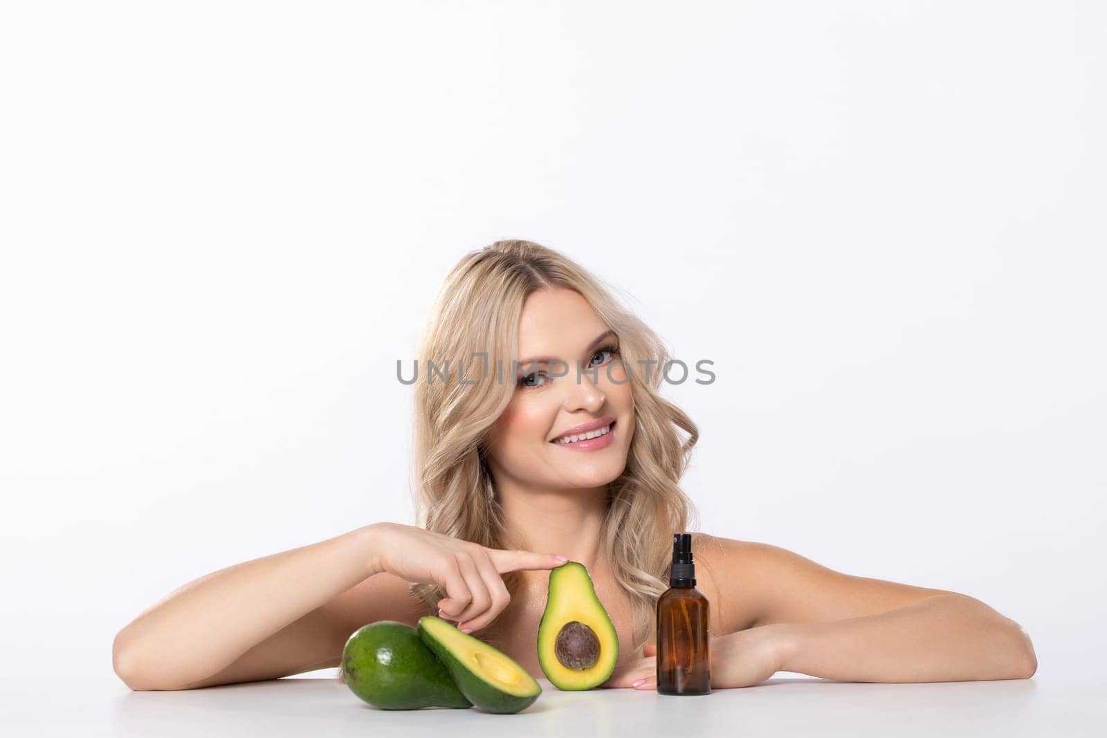 Delve into the numerous benefits of avocados for beauty and health with this vibrant and fresh stock image