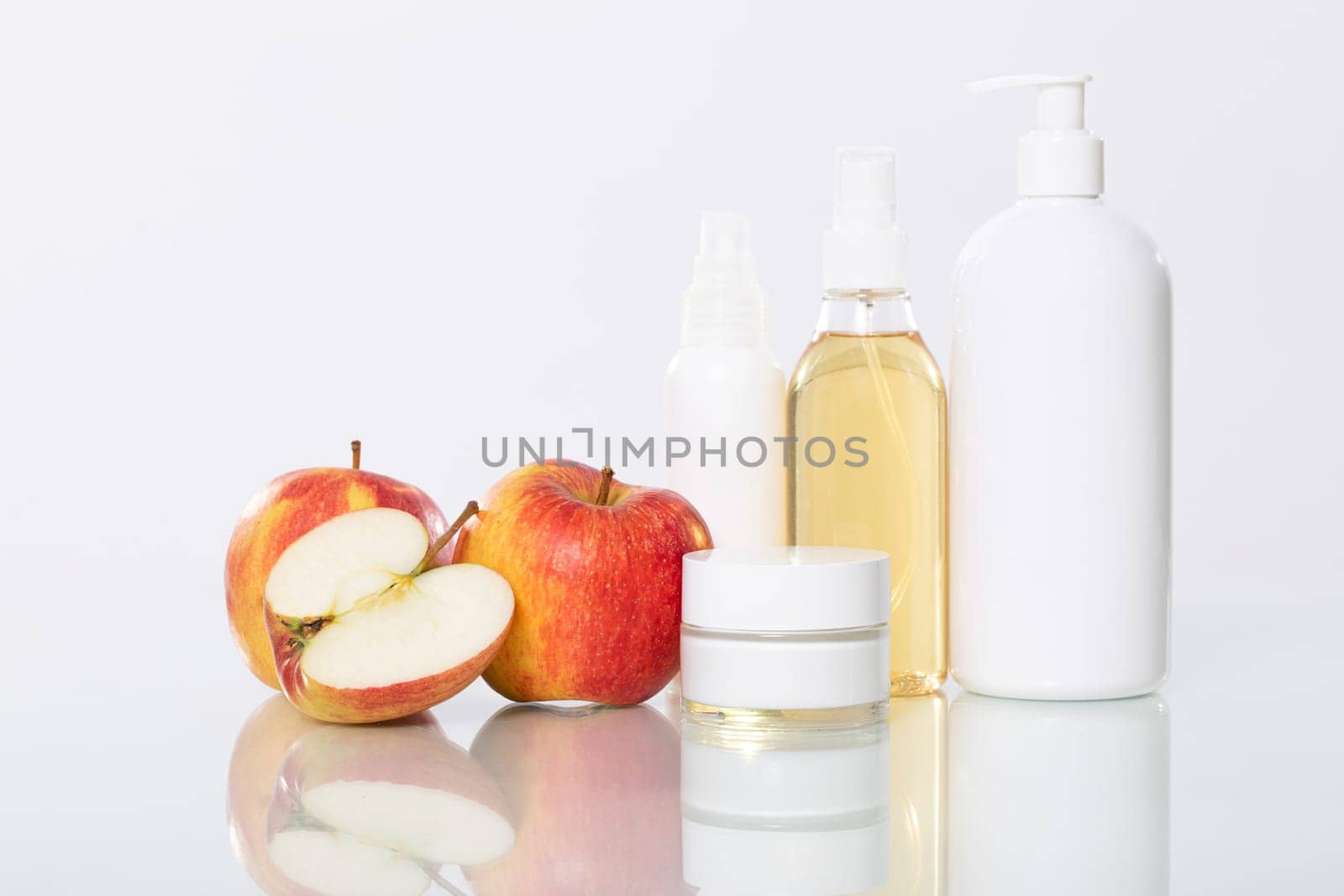Explore natural skin care products inspired by fresh apples, perfect for healthy skin