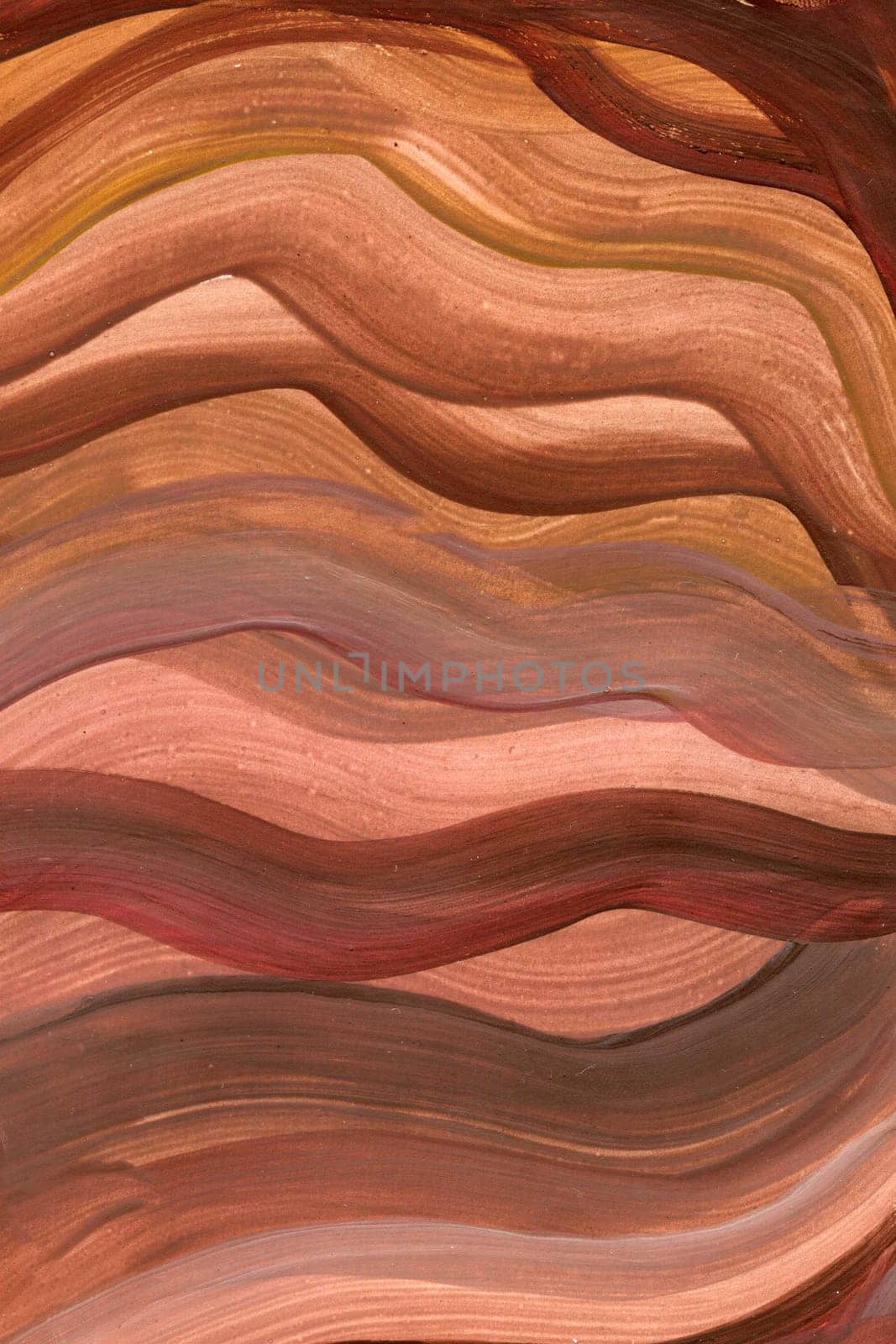 Red and brown acrylic textured background wallpaper
