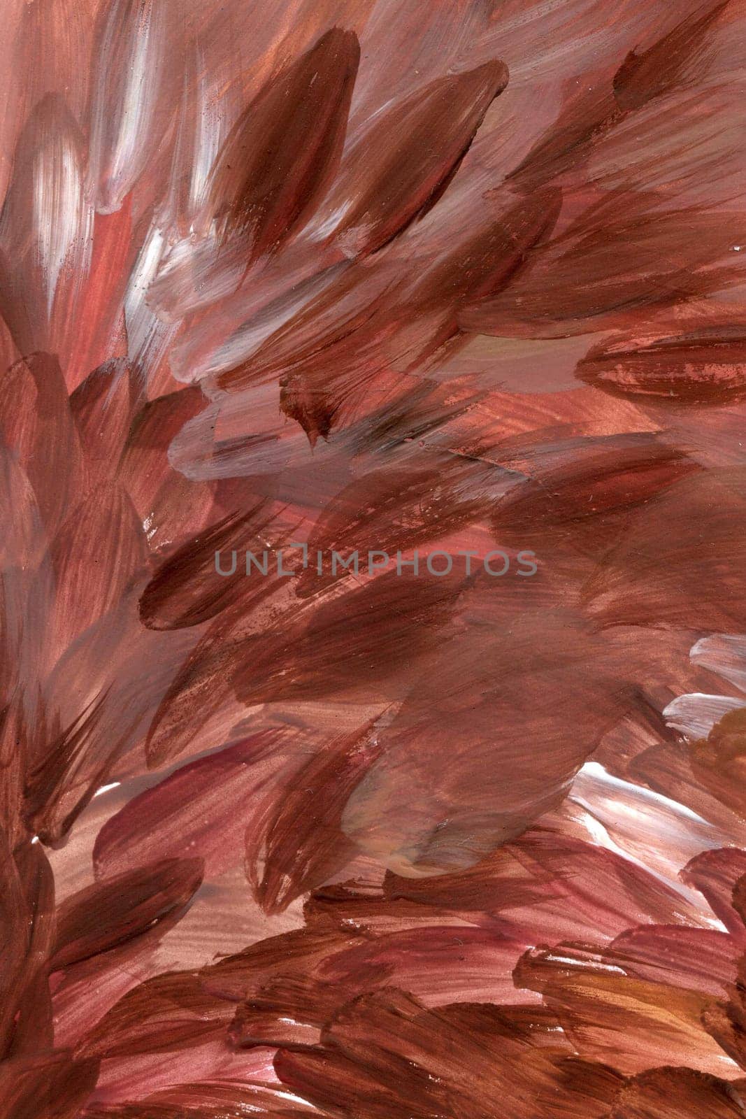 Red and brown acrylic textured background wallpaper