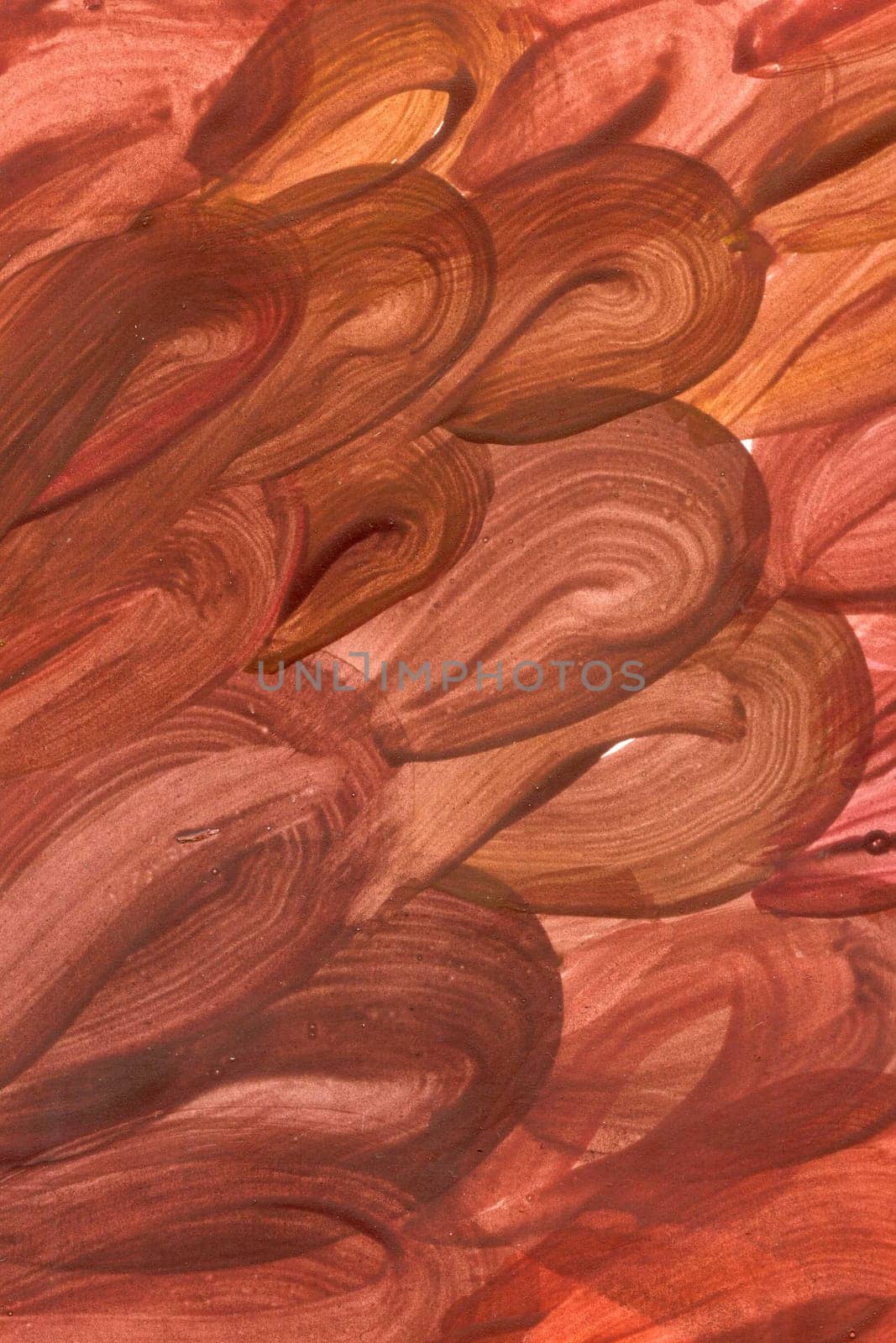 Red and brown acrylic textured background wallpaper