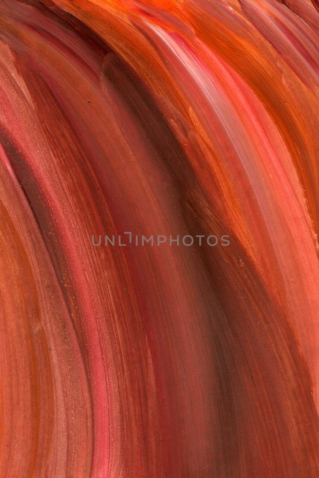 Red and brown acrylic textured background wallpaper