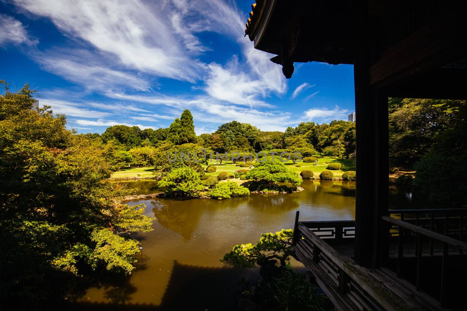 Shinjuku Gyo-en is a large park and garden in Shinjuku and Shibuya, Tokyo, Japan.