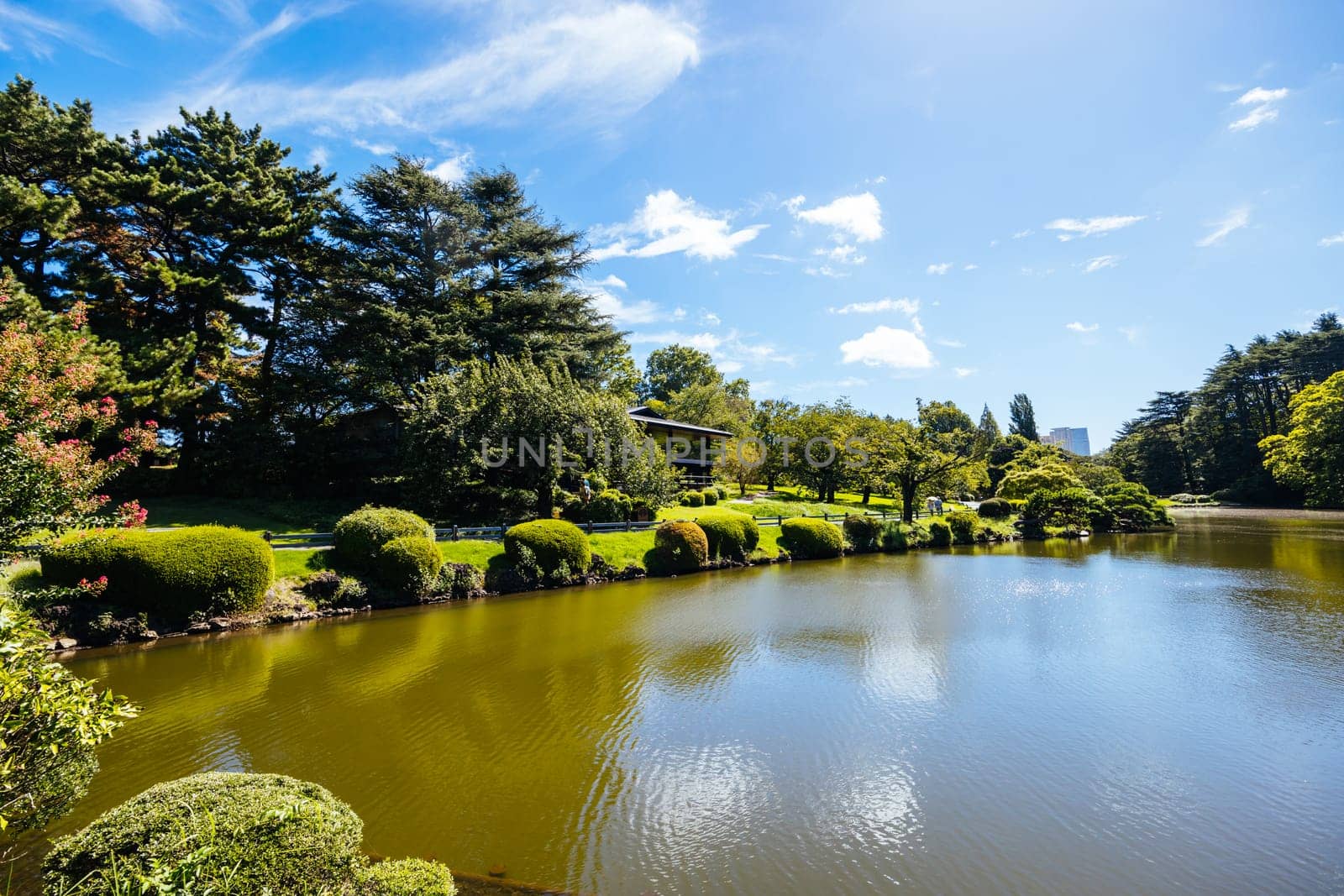 Shinjuku Gyo-en is a large park and garden in Shinjuku and Shibuya, Tokyo, Japan.