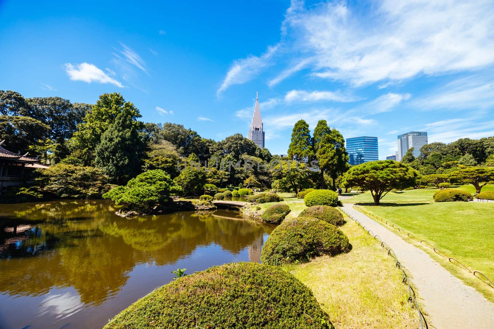 Shinjuku Gyo-en is a large park and garden in Shinjuku and Shibuya, Tokyo, Japan.