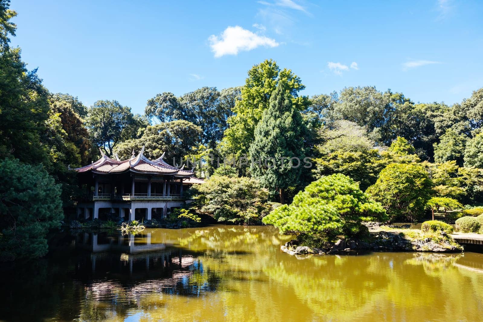 Shinjuku Gyo-en is a large park and garden in Shinjuku and Shibuya, Tokyo, Japan.