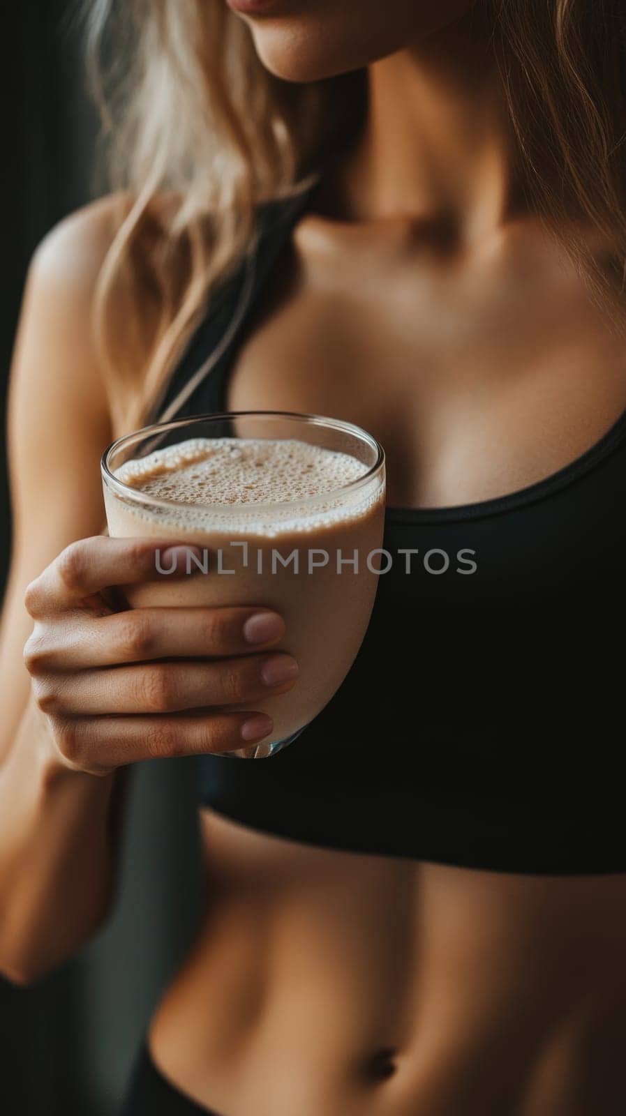Fitness fuel: protein shake, energizing drink, muscle repair, wellness boost, recovery support, athletic nourishment, post exercise refreshment, balanced intake, health enhancing formula