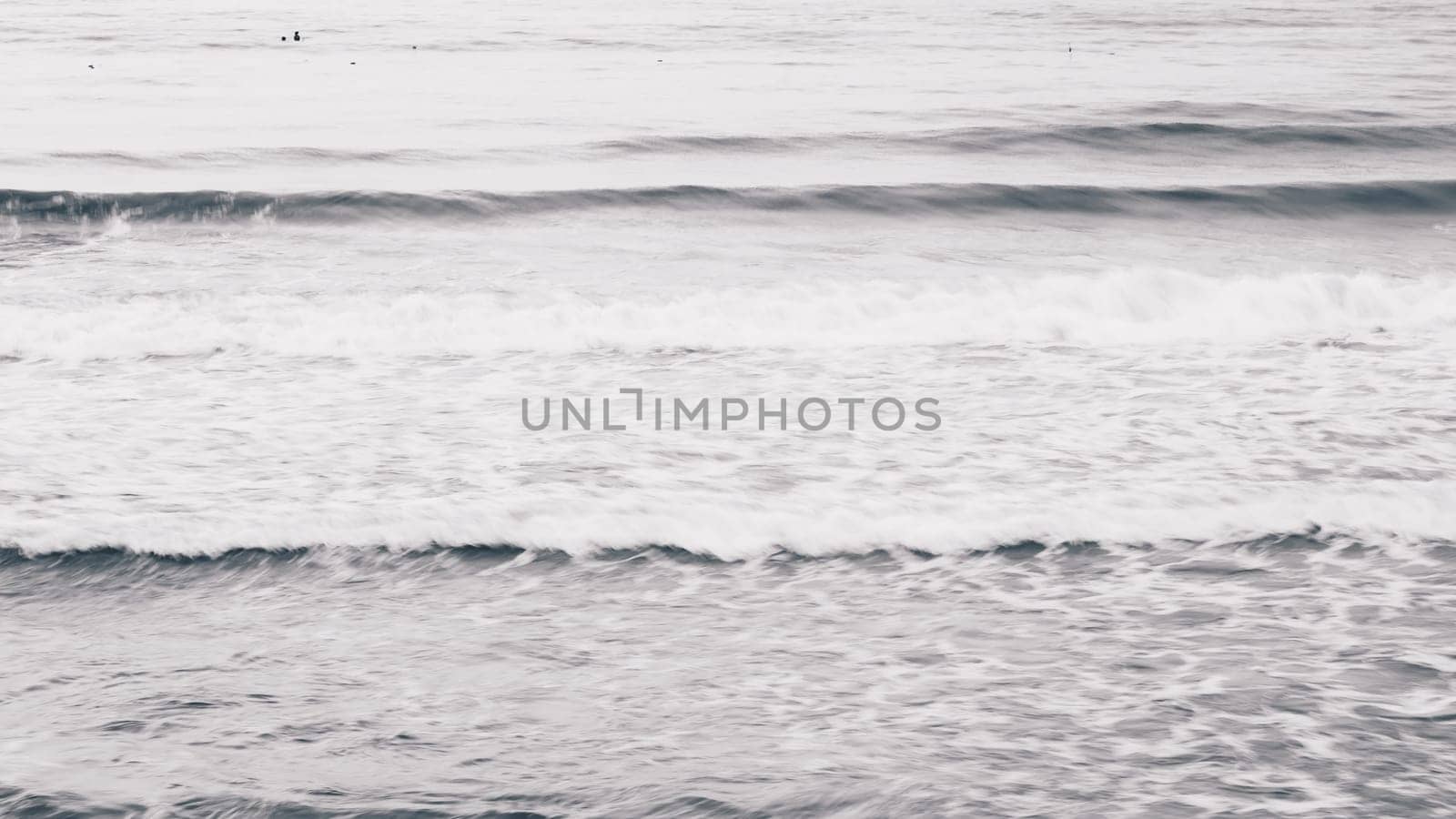 Real photo sea water waves, abstract background, nature power, pale grey light contrast matte more tone in stock.