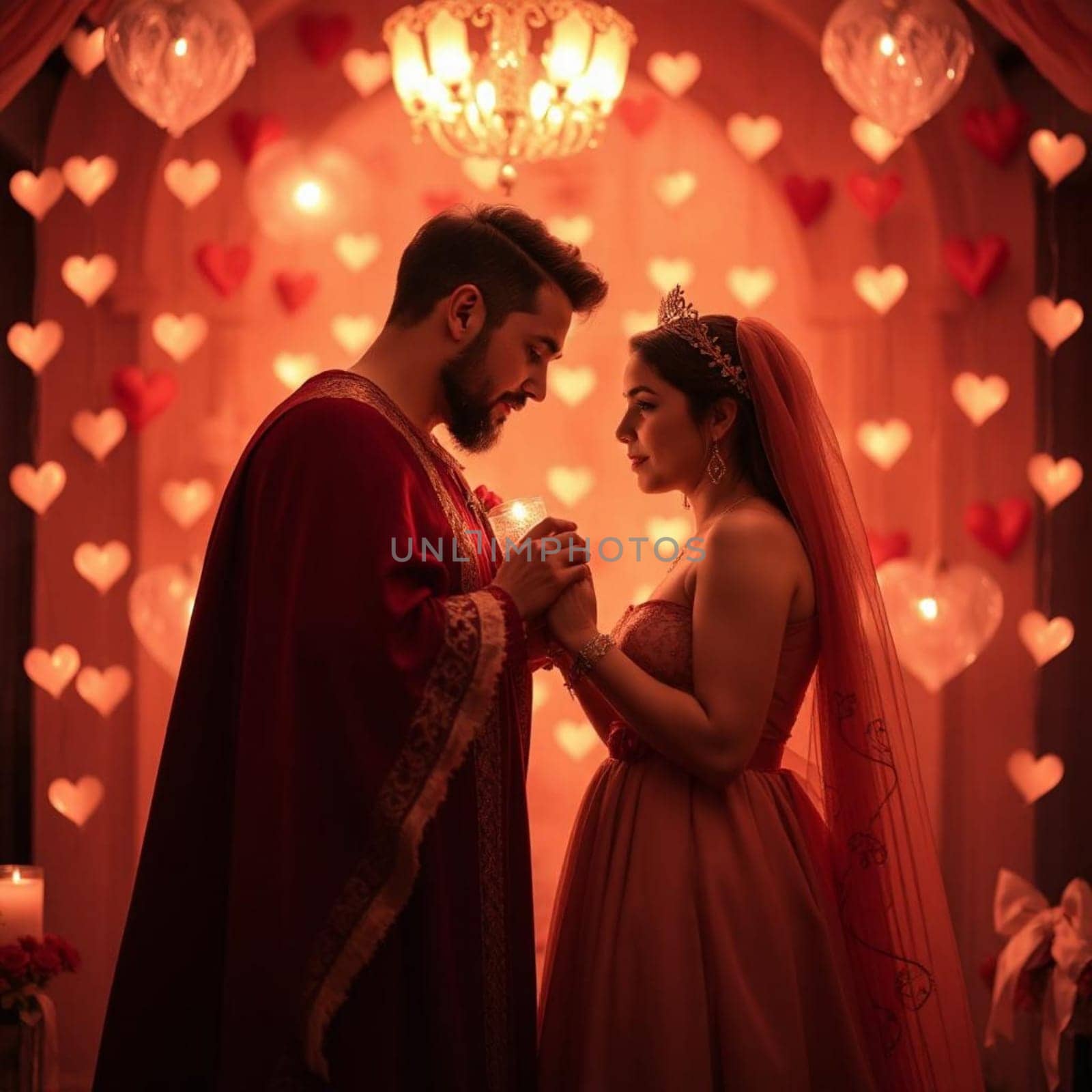 lovers couple wedding man and woman love Valentine day people happy. High quality photo