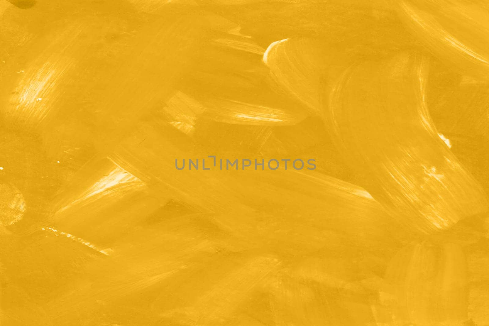Hand drawn acrylic autumn yellow aesthetic textured background