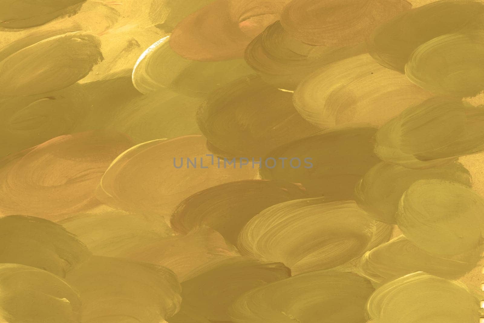 Hand drawn acrylic autumn yellow aesthetic textured background