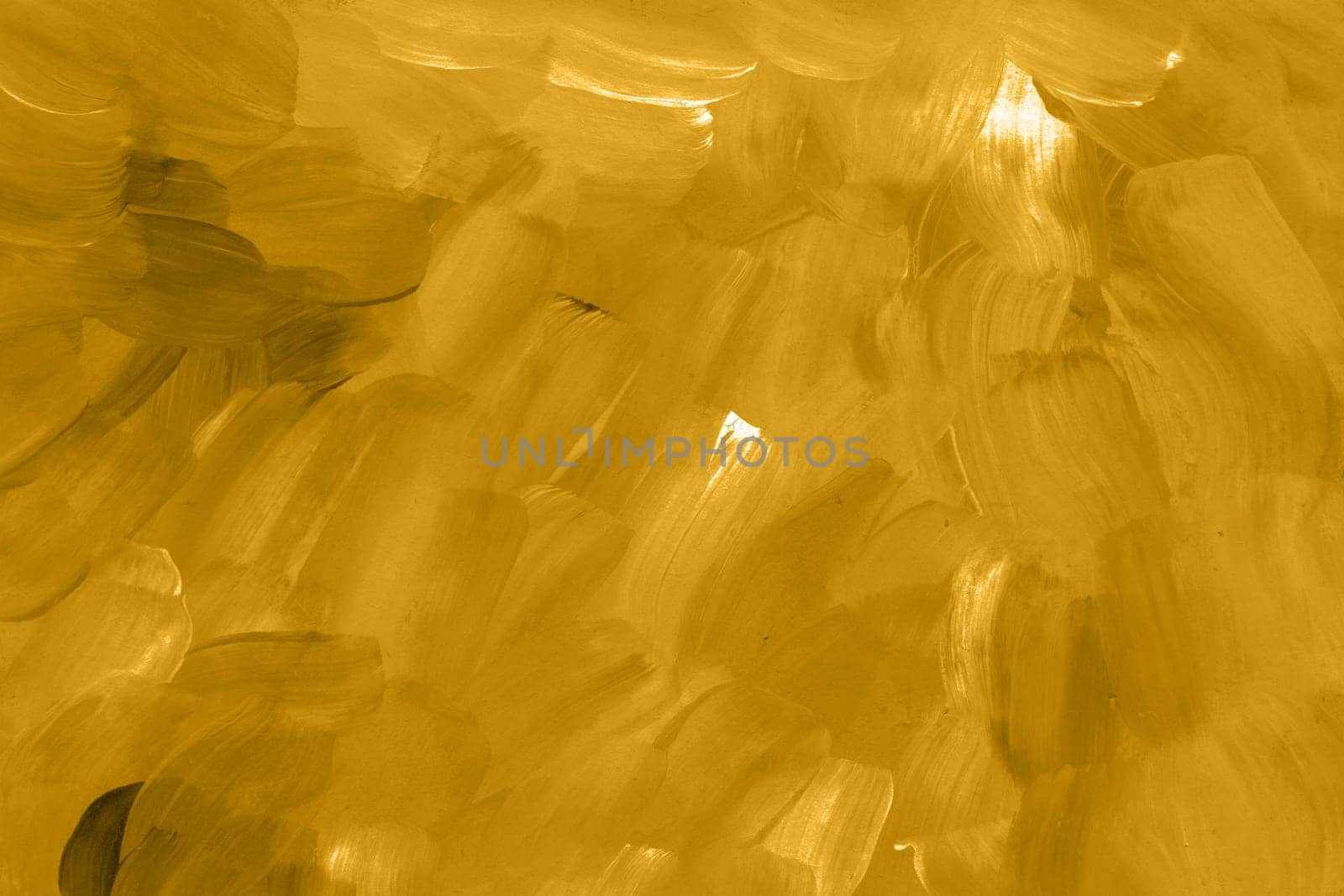 Hand drawn acrylic autumn yellow aesthetic textured background