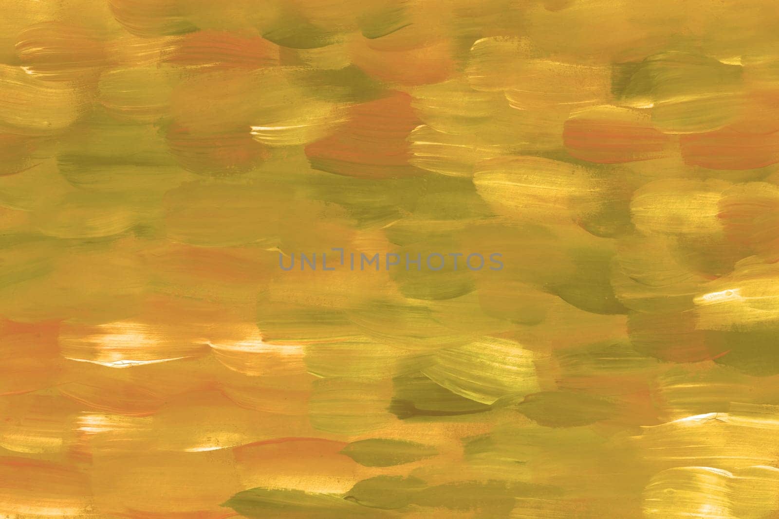 Hand drawn acrylic autumn yellow aesthetic textured background
