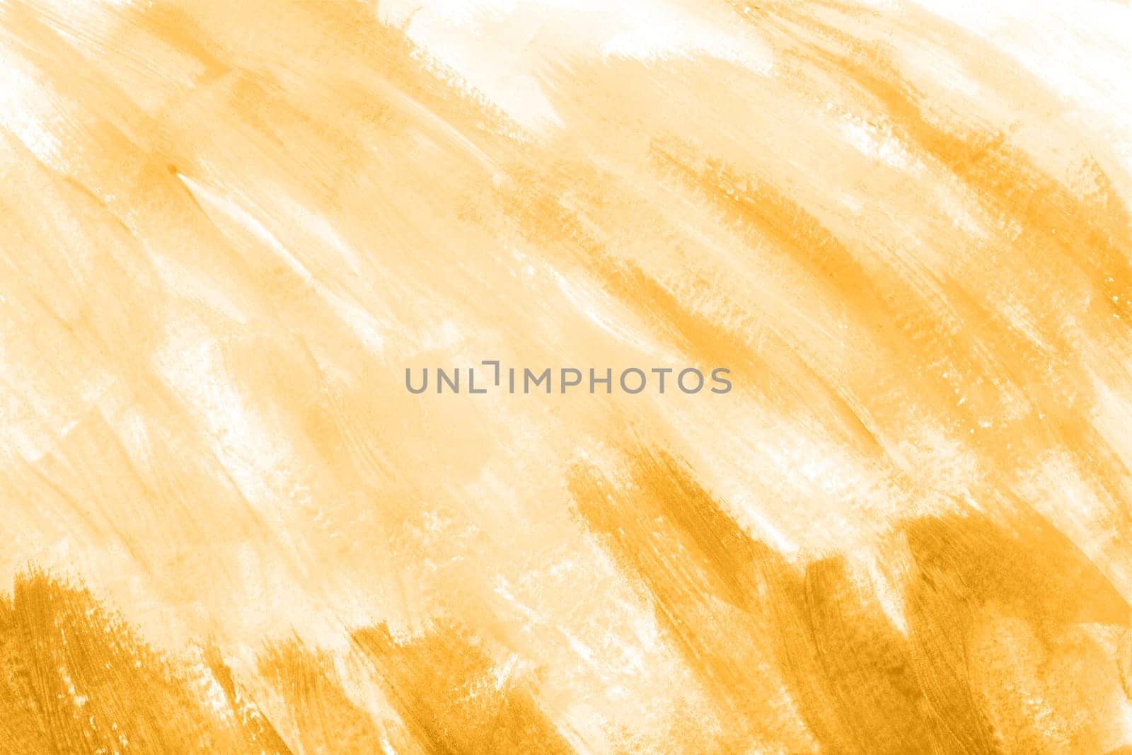 Hand drawn acrylic autumn yellow aesthetic textured background