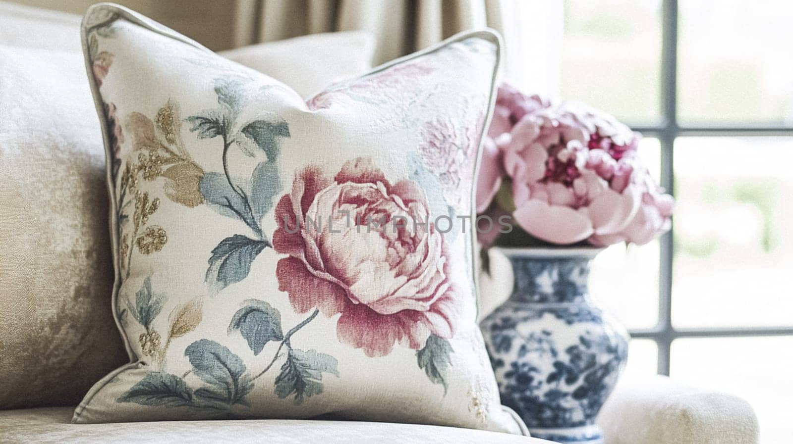 Country cottage decor, Cotswolds style interior design, furniture and home decor in elegant English country house style idea