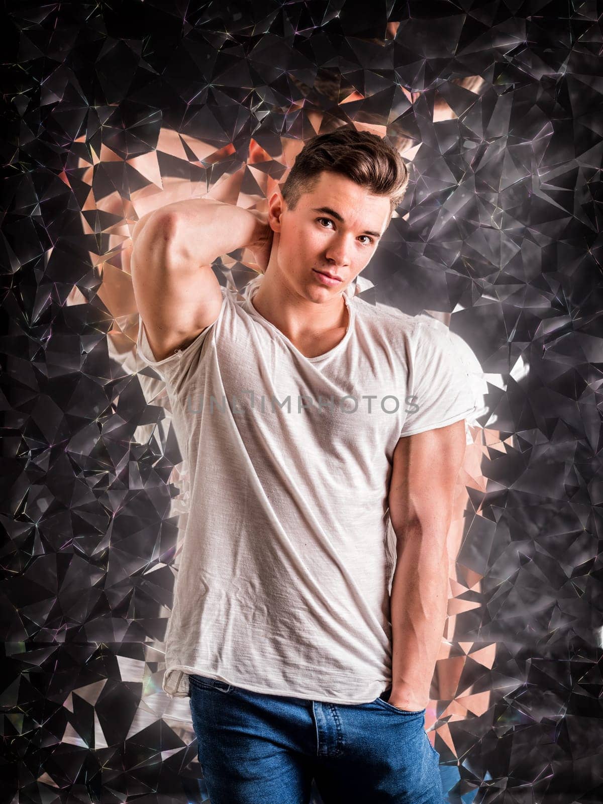 Photo of a young man posing for a picture by artofphoto