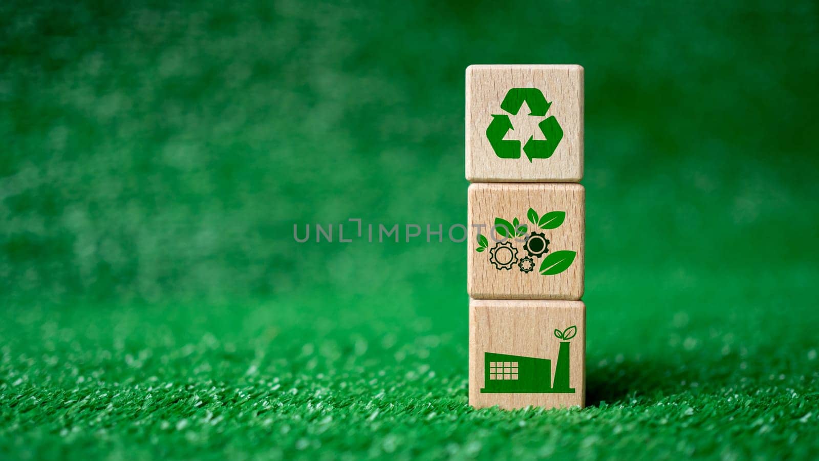 ESG concept for environment, society and governance in sustainable. business responsible environmental. by Unimages2527