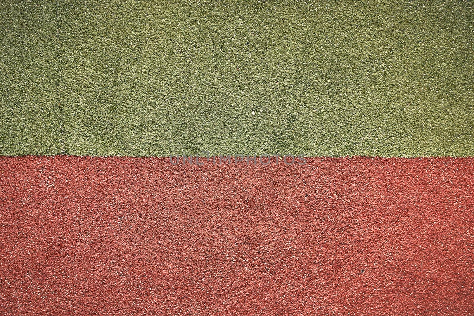 Grass texture. Green red barley background texture. Baseball or soccer field.