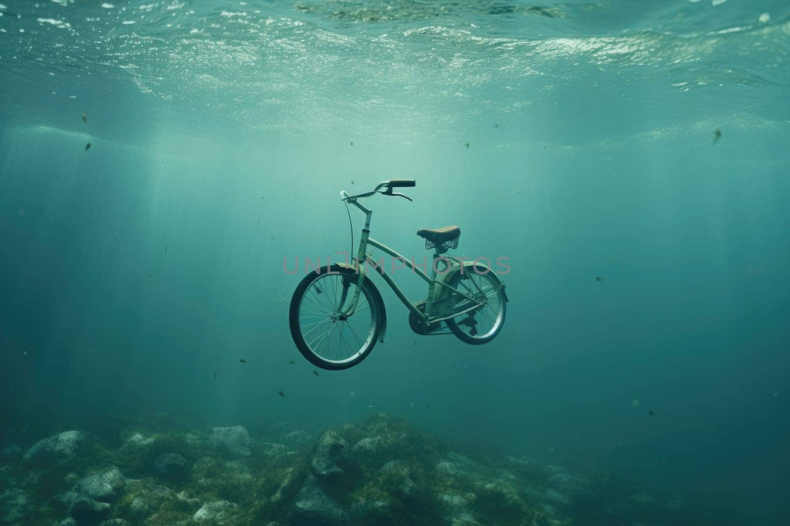 Throwing a bicycle to the bottom of an Amsterdam canal Netherlands