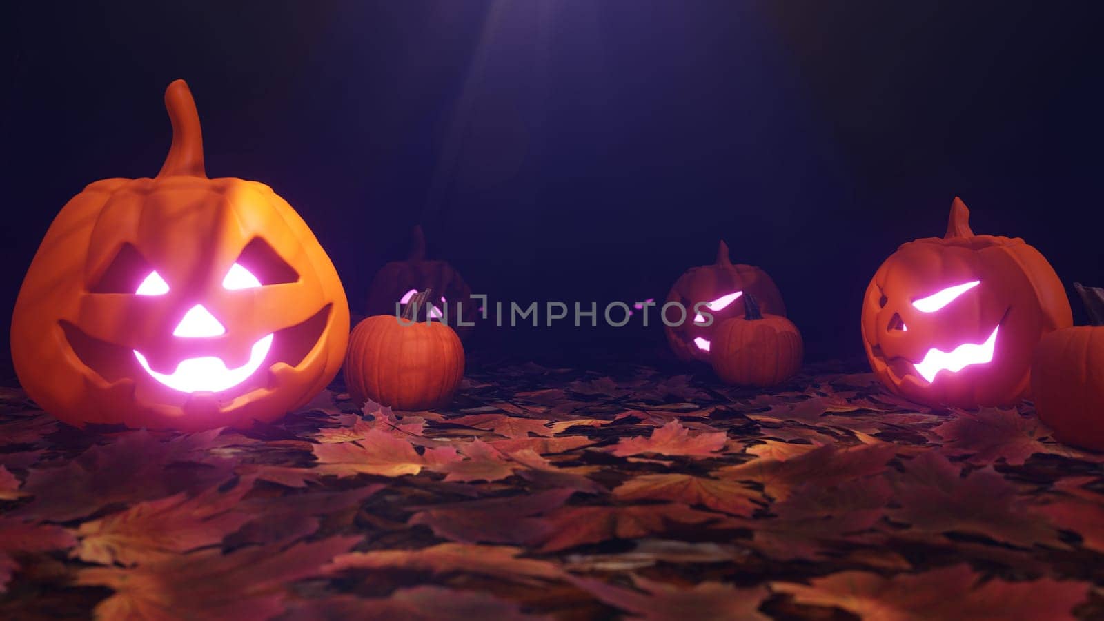 3D illustration Background for advertising and wallpaper in scary and horror scene. 3D rendering in decorative concept.